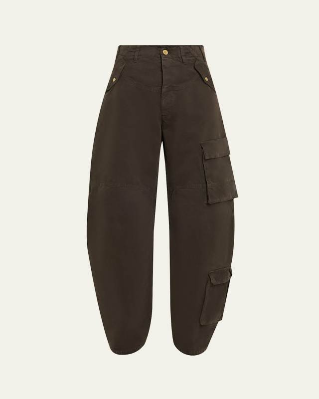 Rosalind Wide-Leg Baggy Cargo Jeans